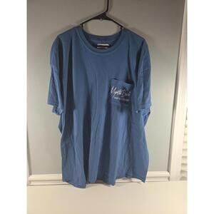 Myrtle Beach Men's Pocket T-shirt Blue 2XL NEW Vacation T-Shirt